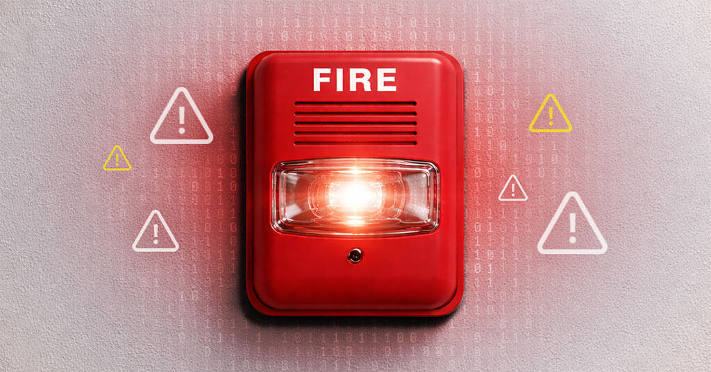 red fire alarm Why Small IT Issues Become Bigger Problems For Growing Las Vegas Businesses