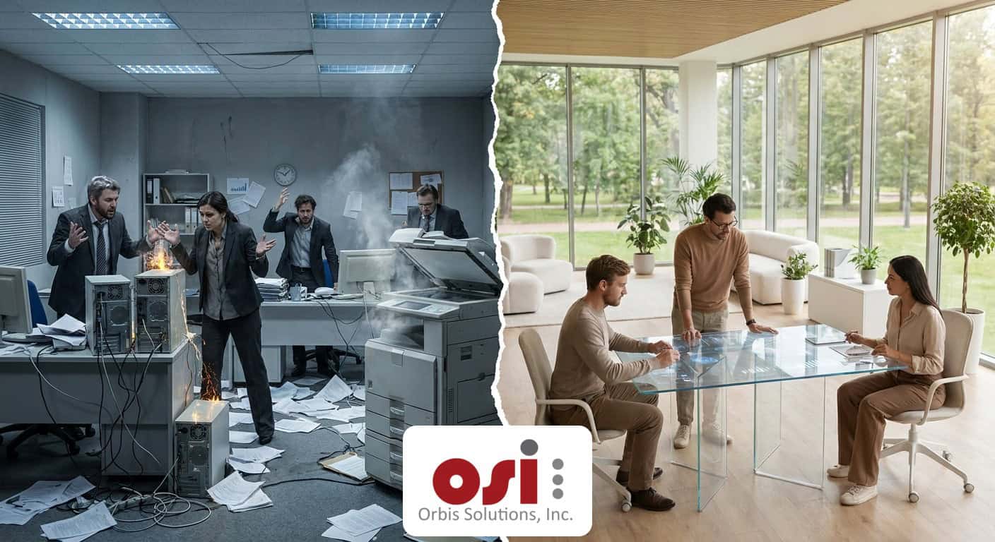 Managed Service Vs Break Fix from Orbis Solutions